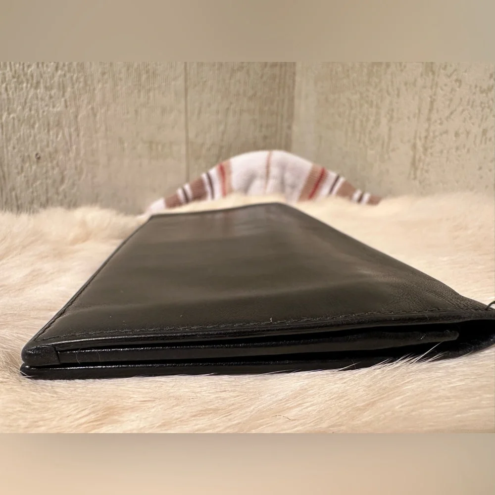 Vintage Cartier Long Black Leather Wallet - Picture 7 of 7